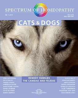Spectrum of Homeopathy 2012-I, Cats and Dogs