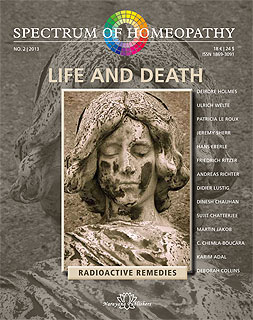 Spectrum of Homeopathy 2013-2, Life and Death