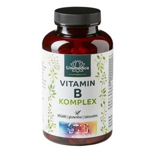 Vitamin B Complex - High-dose - 180 capsules - from Unimedica