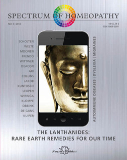 Spectrum of Homeopathy 2012-3, The Lanthanides - E-Book