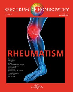 Spectrum of Homeopathy 2017-3, Rheumatism