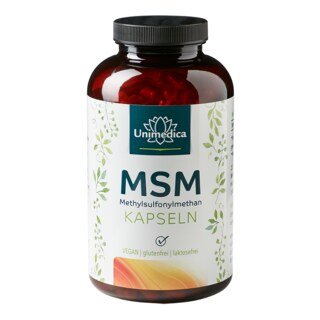 MSM capsules  365 capsules  from Unimedica