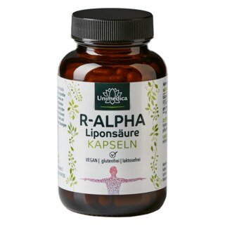 Acide alpha-lipoïque R - 150 mg - 120 gélules - par Unimedica