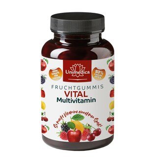 Vital - Multivitamin - Fruchtgummis - 60 Gummis - von Unimedica