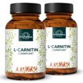 Set: L-Carnitine (Carnipure®) capsules - 2000 mg per daily dose - 2 x 120 capsules - from Unimedica