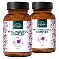 Set: Myo Inositol Complex  with Folic Acid and Vitamin B6 - 2 x 120 capsules - from Unimedica