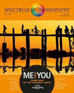 Spectrum of Homeopathy 2017-2, Me and You