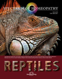 Spectrum of Homeopathy 2018-2, Reptiles