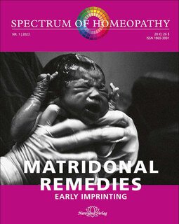 Spectrum of Homeopathy 2023-1 Matridonal Remedies