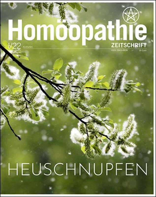 Homöopathie Zeitschrift 2022/1 - Heuschnupfen