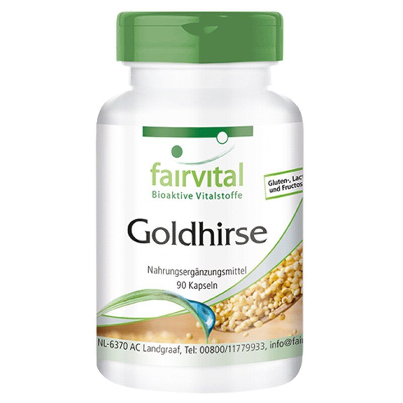 Goldhirse - 90 Kapseln