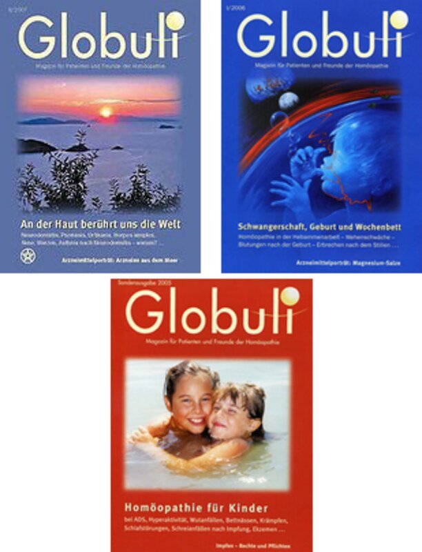 Set - Globuli 3 Ausgaben - Einsteigerset für werdende Eltern