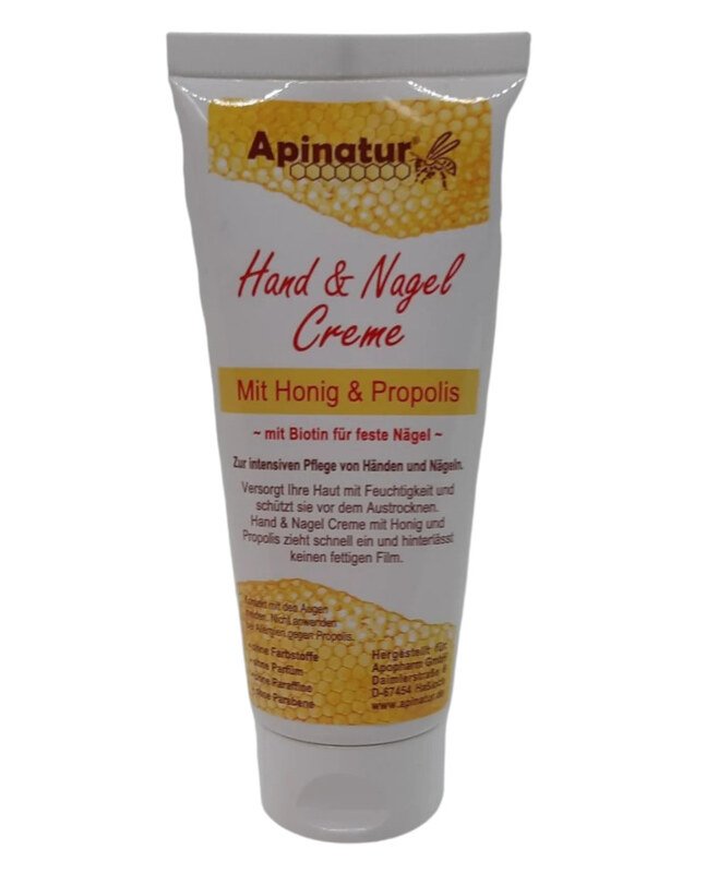 Hand and Nail Cream with Honey and Propolis 100 ml