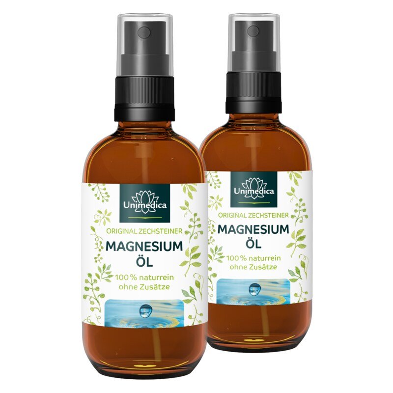 Set: Magnesium Oil Spray - Original Zechstein - 2 x 100 ml - by Unimedica