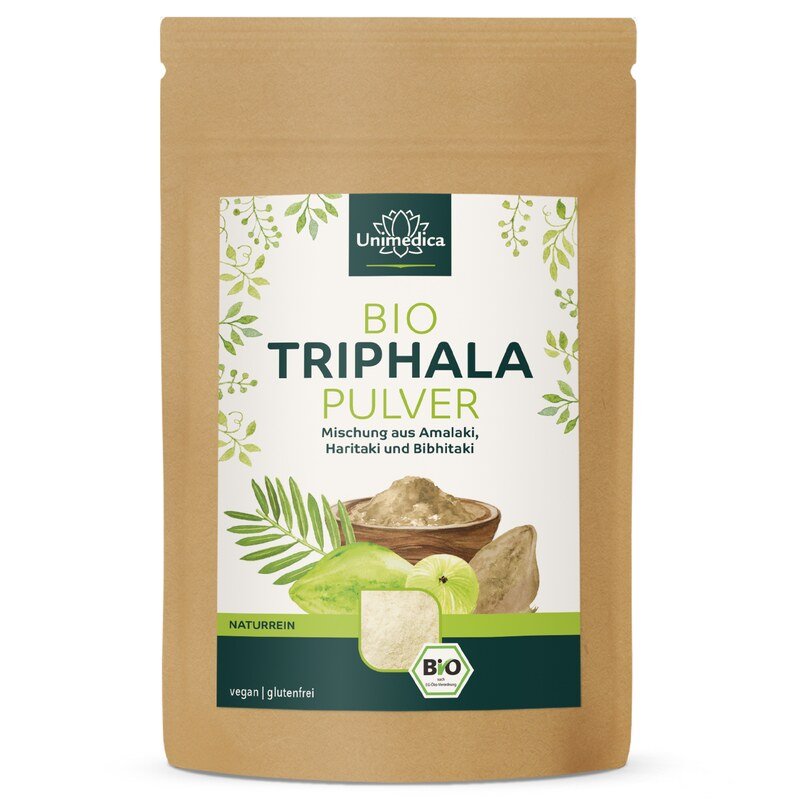 Organic Triphala Powder - Ayurveda - 250 g - from Unimedica