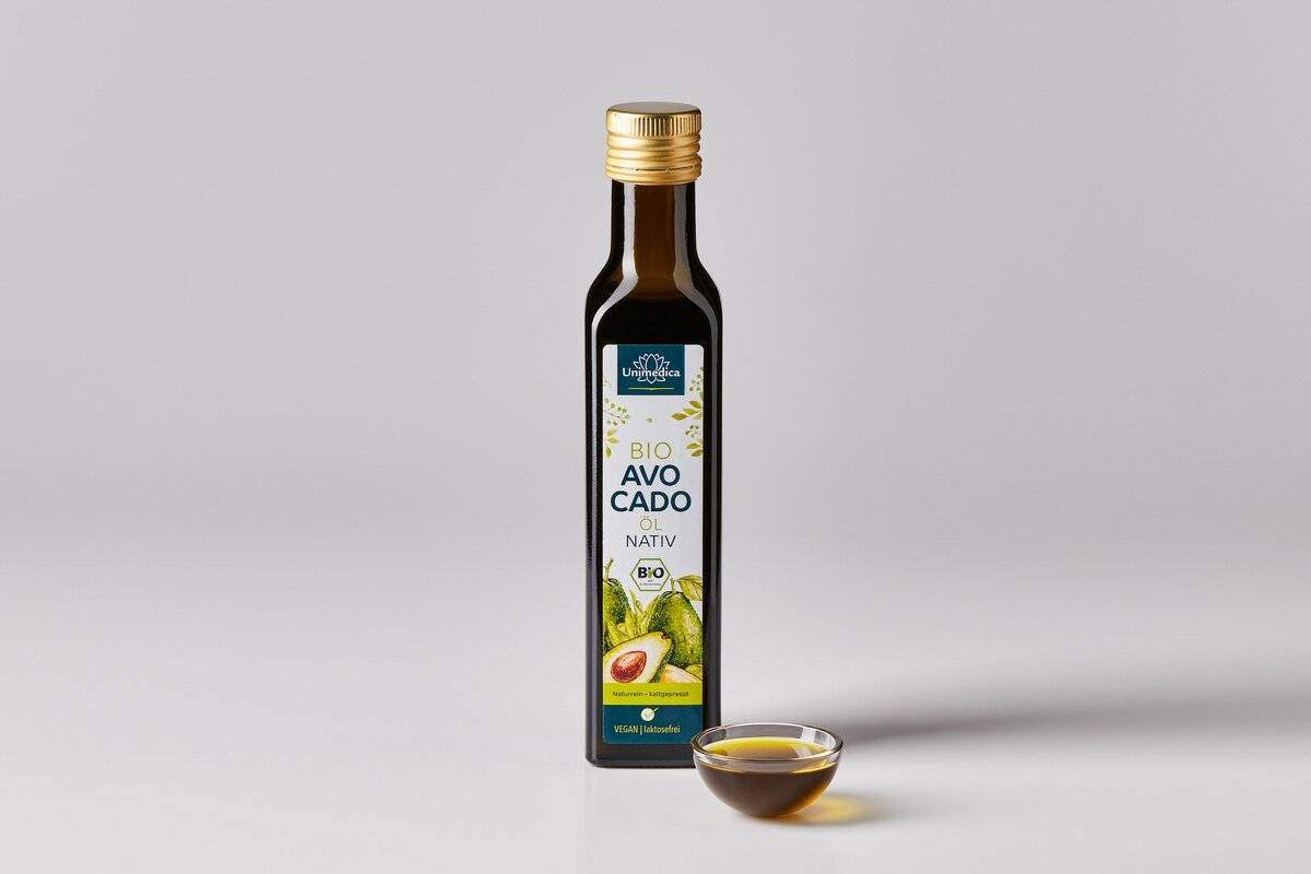 Bio Avocadoöl nativ - 250 ml - von Unimedica
