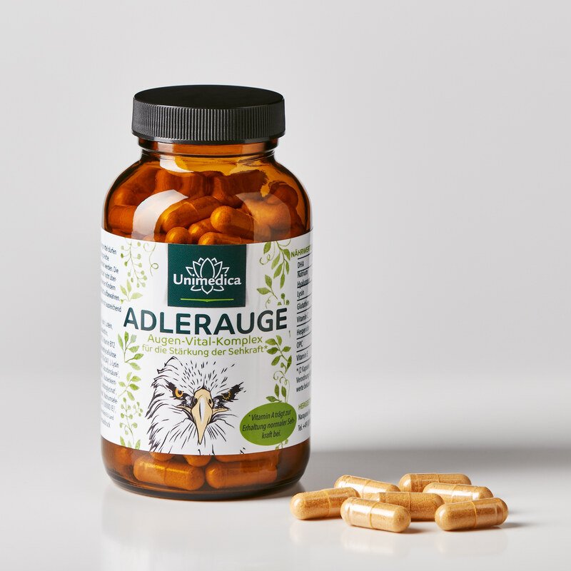 2er-Sparset: Adlerauge - 2 x 120 Kapseln - von Unimedica