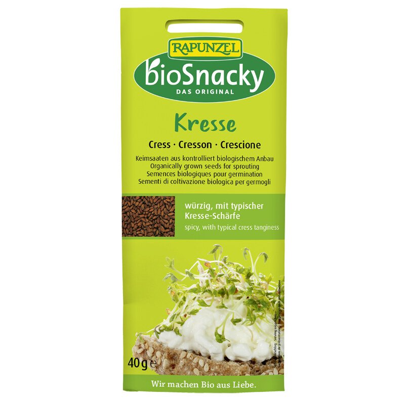 Cress - Rapunzel bioSnacky - 40 g
