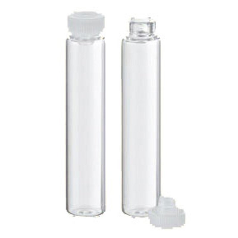 Rolled-edge glass vials 2g clear - 568 pieces