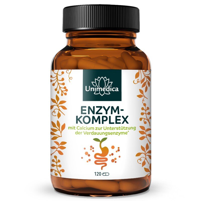 Enzyme Complex with Calcium - 120 capsules - from Unimedica