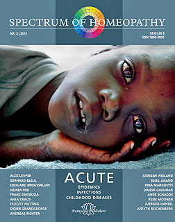 Spectrum of Homeopathy 2011-3, ACUTE