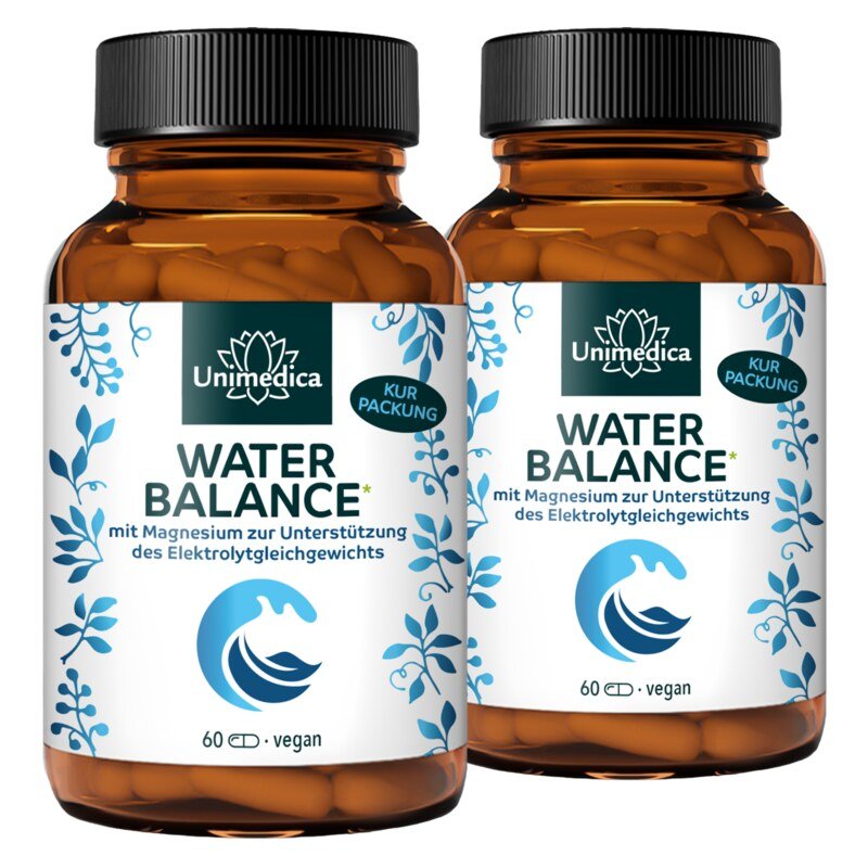 Set: Water Balance* - 2 x 60 capsules - by Unimedica