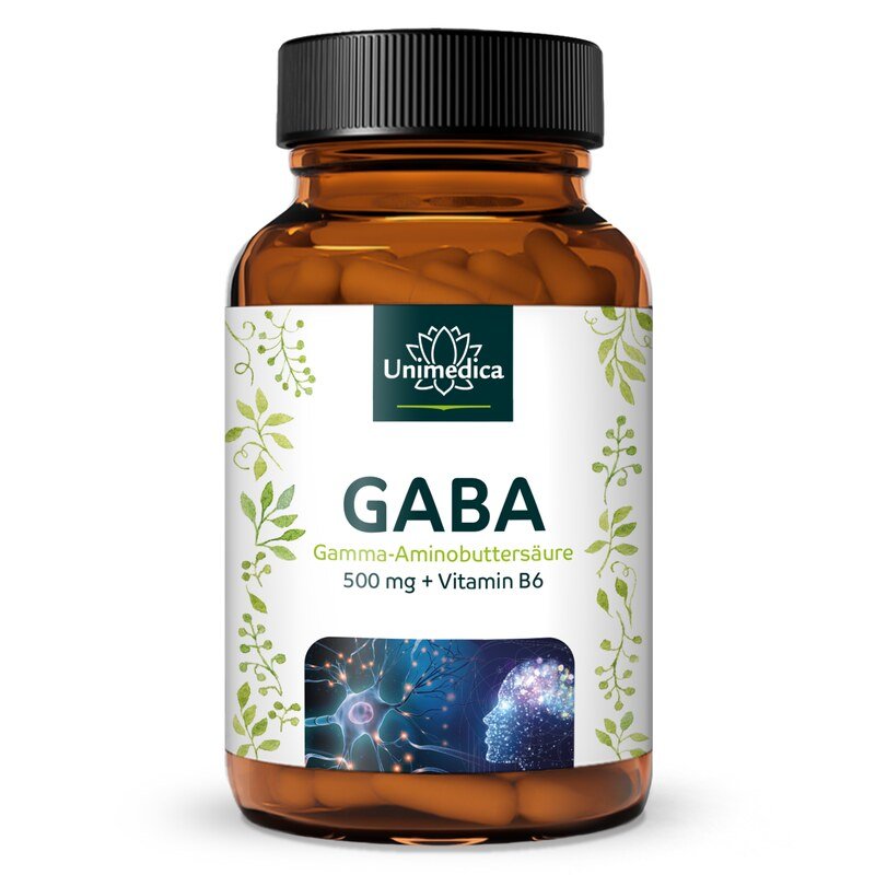 GABA - 500 mg per daily dose (1 capsule) - 200 capsules - from Unimedica