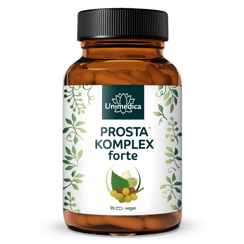 Prosta* Complex forte  with pumpkin seed extract, saw palmetto extract and nettle root  90 capsules  from Unimedica