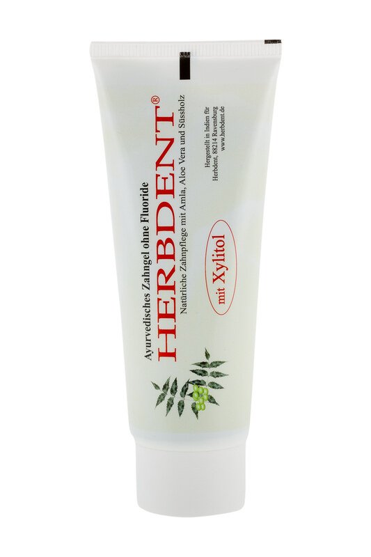 Ayurvedisches Zahngel mit Xylitol - Herbdent - 80 ml