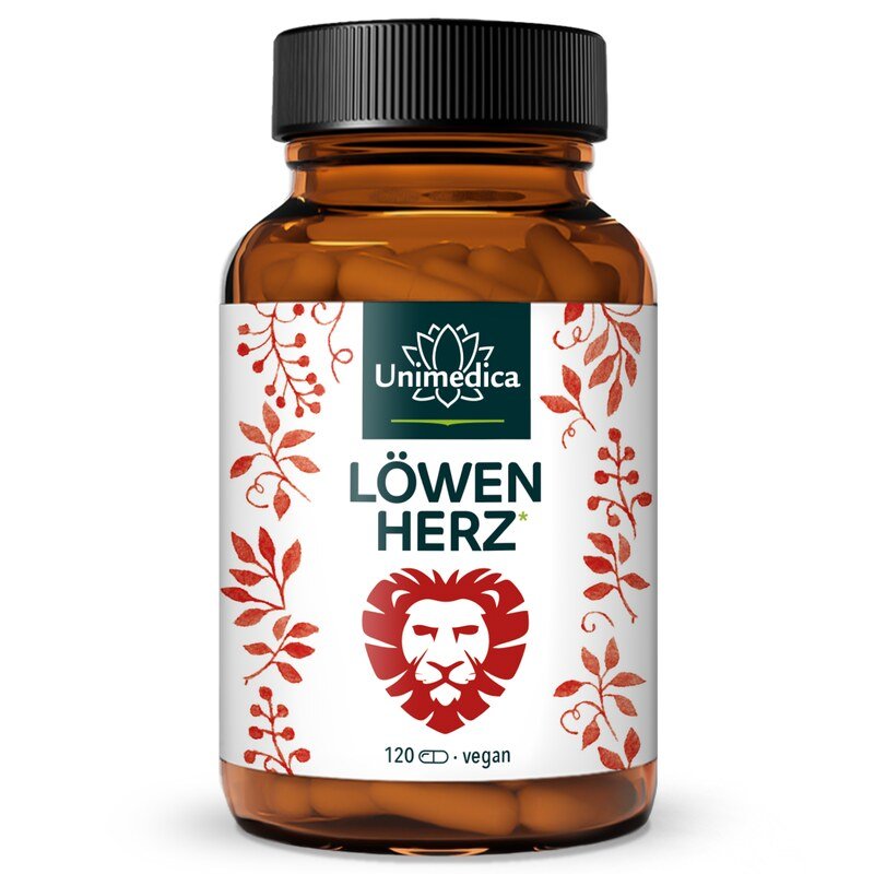 Löwenherz* (Lionheart*)  combination product - 120 capsules - from Unimedica