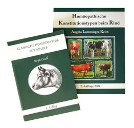 Set: Klassische Homöopathie für Rinder + Homöopathische Konstitutionstypen beim Rind