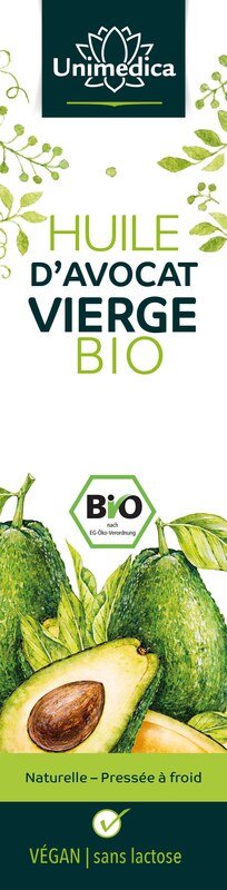 Bio Avocadoöl nativ - 250 ml - von Unimedica