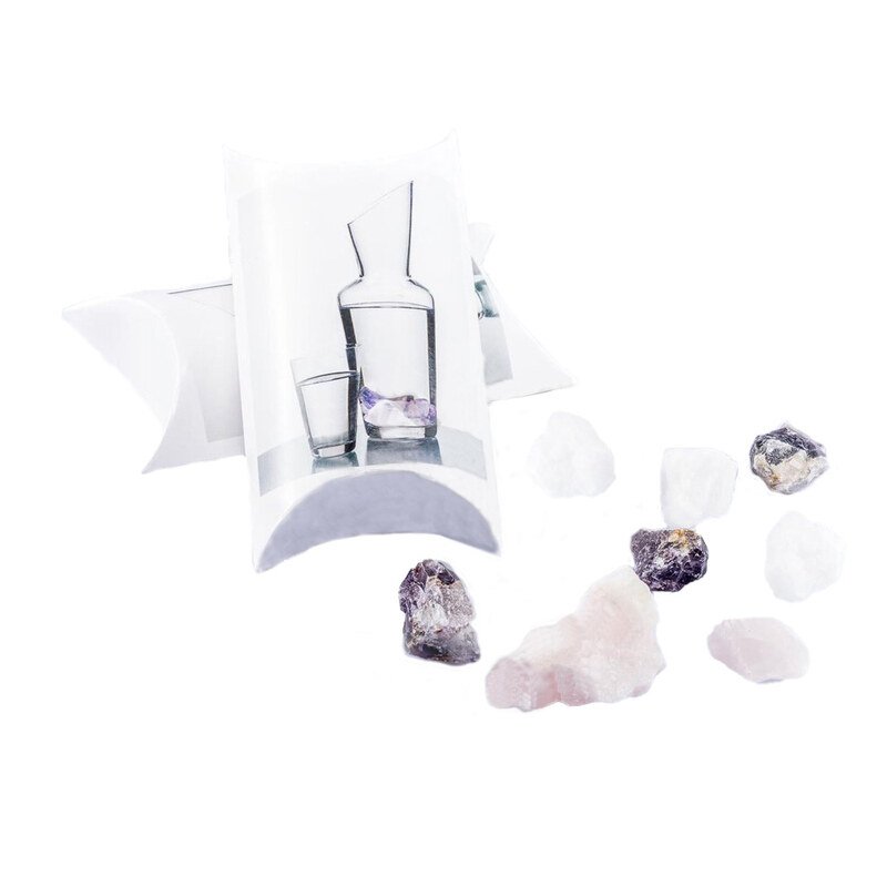 Wasserenergie Set für Glaskaraffen - NATURA PLUS® - Lotus Vita