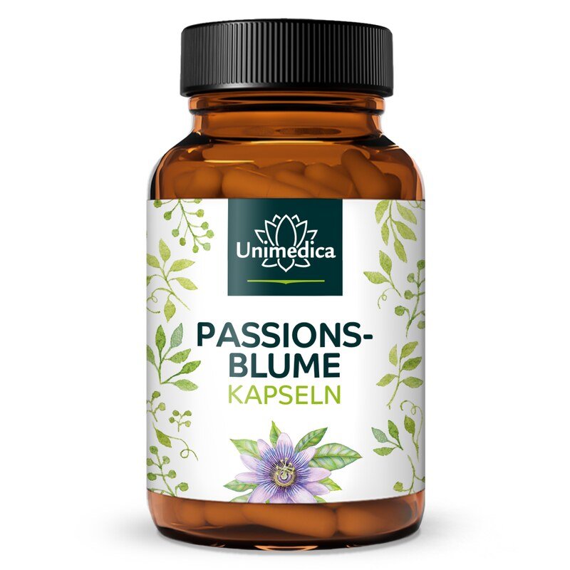 Passion Flower Capsules - 240 capsules - from Unimedica