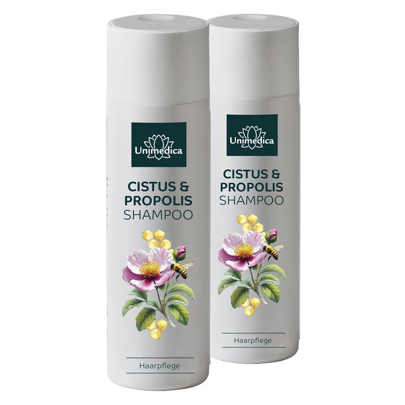 Set; Cistus & Propolis Shampoo - 2 x 200 ml - by Unimedica