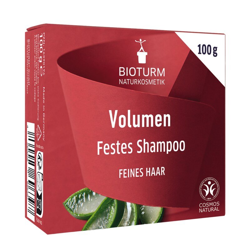 Festes Shampoo Volumen - Bioturm - 100 g