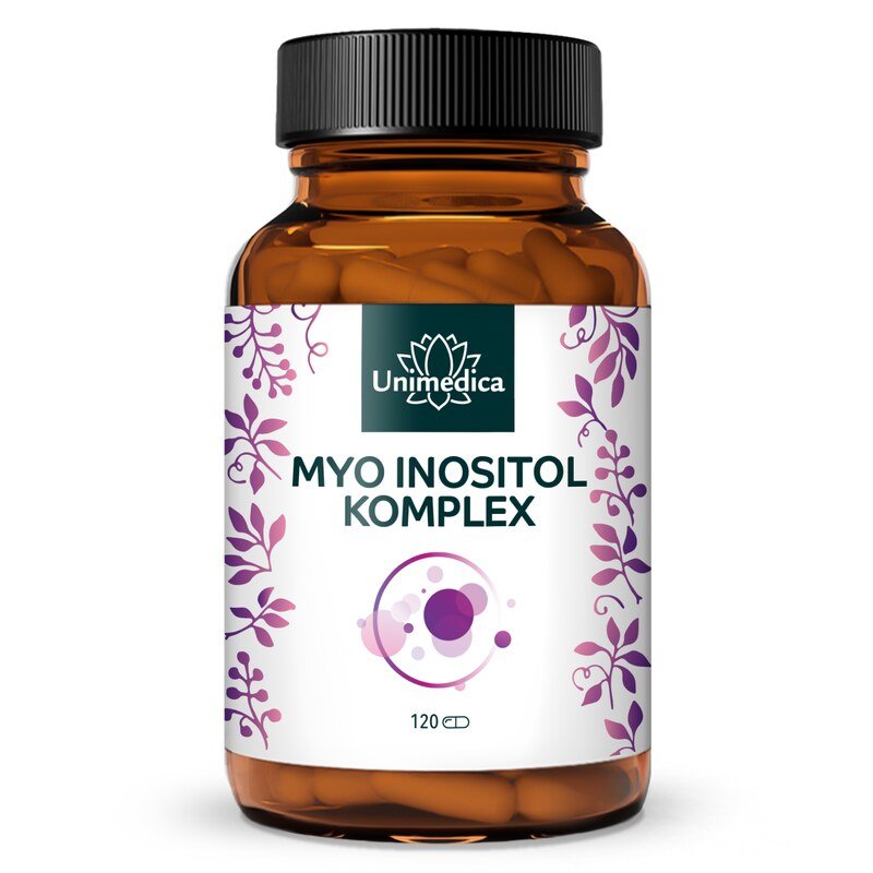 Myo Inositol Complex  with Folic Acid and Vitamin B6 - 120 capsules - from Unimedica