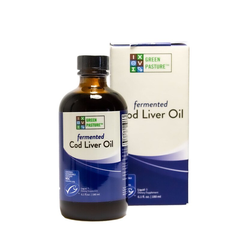 Fermentierter Lebertran - flüssig, neutral - Green Pasture - 176 ml