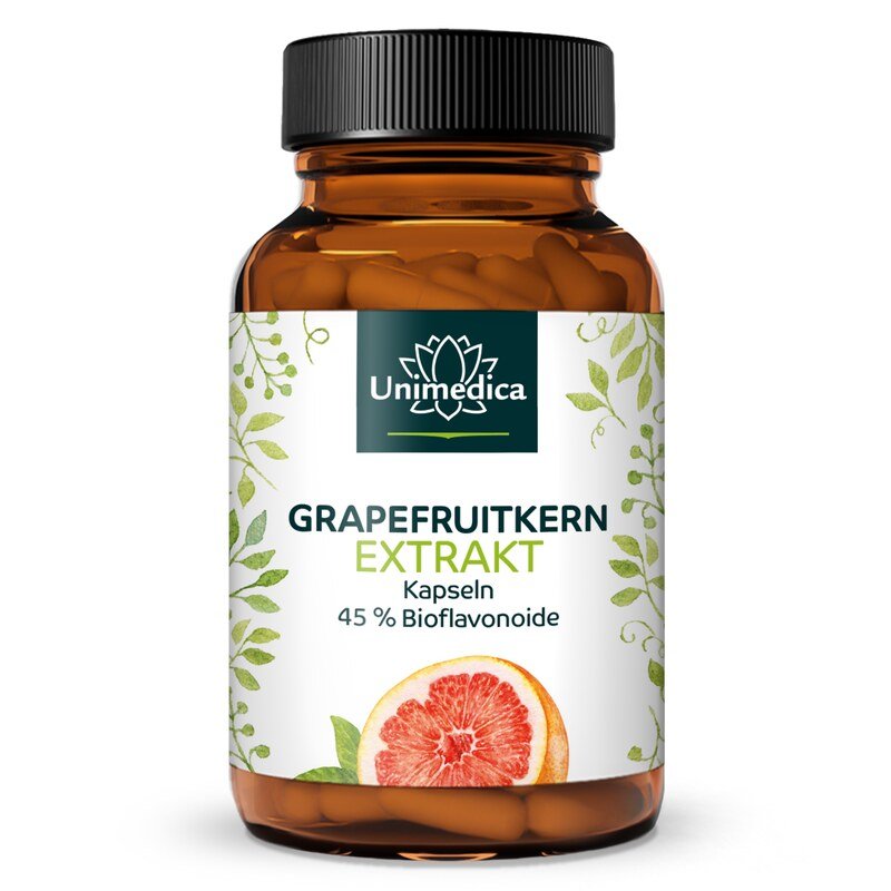 Grapefruit Seed Extract - 500 mg per daily dose (1 capsule) - 120 capsules - from Unimedica