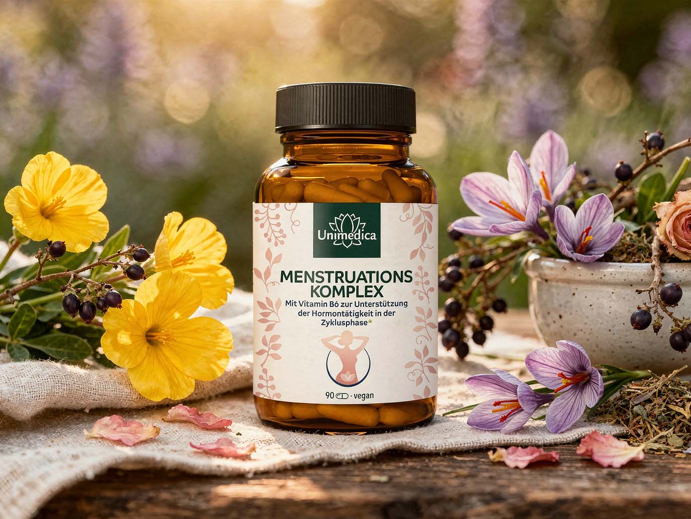 Menstruation Complex - 90 capsules - from Unimedica