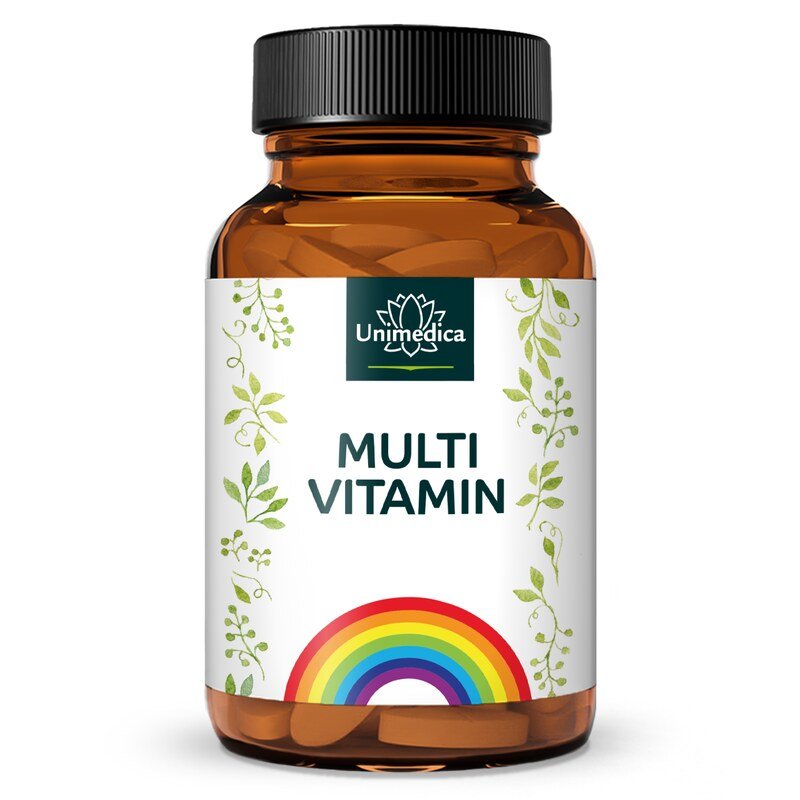 Multivitamin - 450 Tabletten - von Unimedica