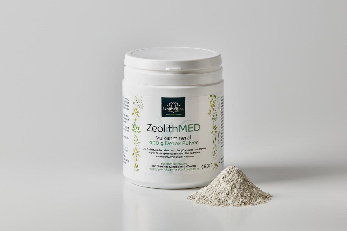 Zeolite Med Detox Powder - 400 g - from Unimedica