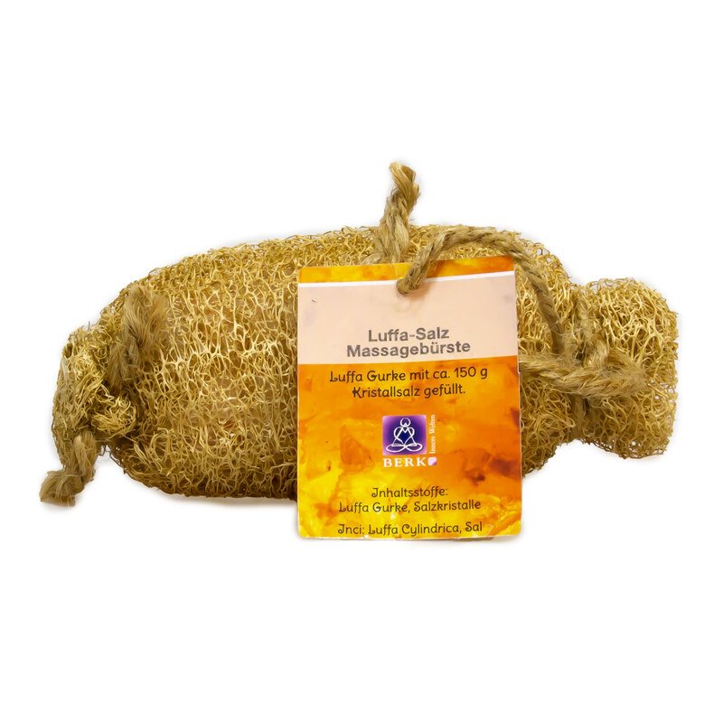 Luffa-Salz Massagebürste - Berk