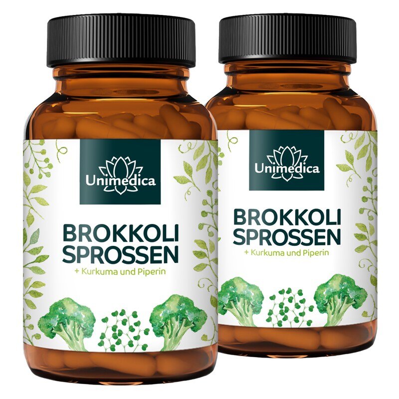 Set: Broccoli Sprout Extract - 2 x 120 capsules - by Unimedica