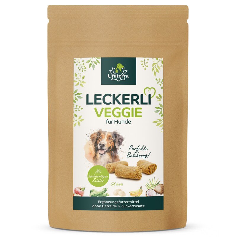 Veggie Treats for Dogs  natural dog snacks  with 100 % fruit and vegetable - 150 g  supplementary animal food  from Uniterra