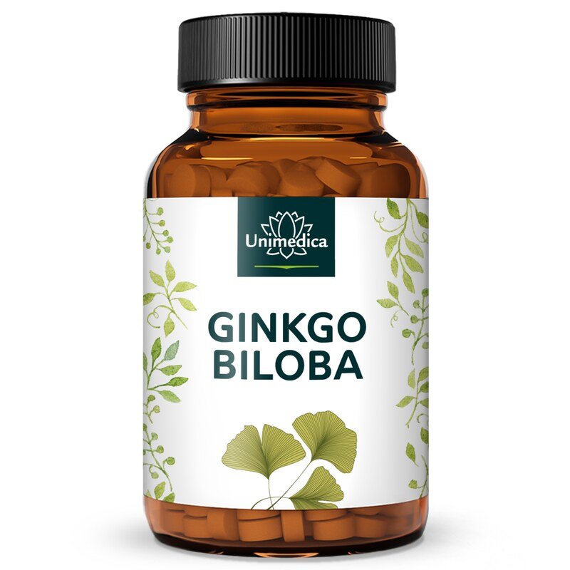 Ginkgo Biloba  75 mg per daily dose - 360 tablets - from Unimedica