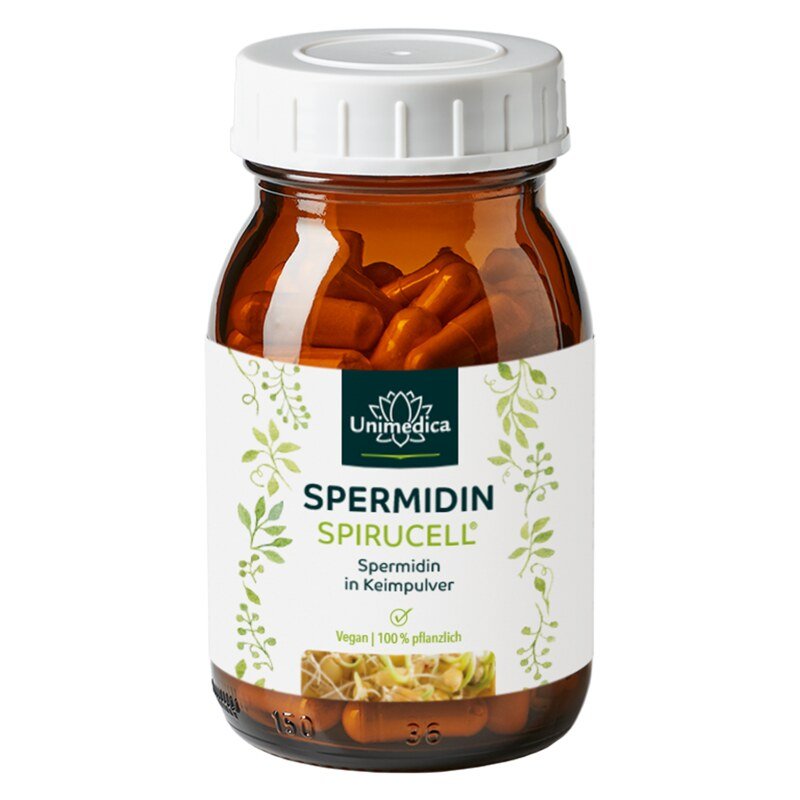 Spermidine Spirucell® - 1.2 mg per daily dose - 90 capsules - from Unimedica