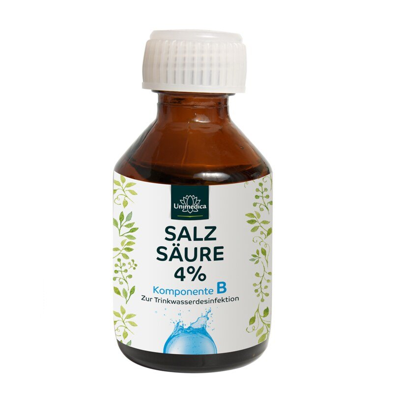 Natriumchlorit 25 % + Salzsäure 4 % - Set 2 x 150 ml - von Unimedica