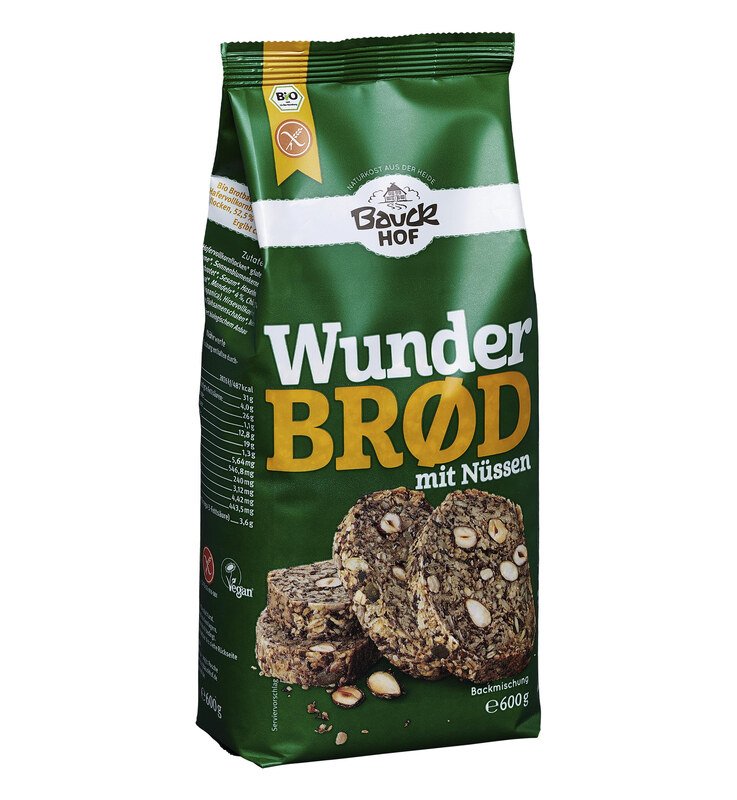 Wonderbread Organic Baking Mixture - 600 g