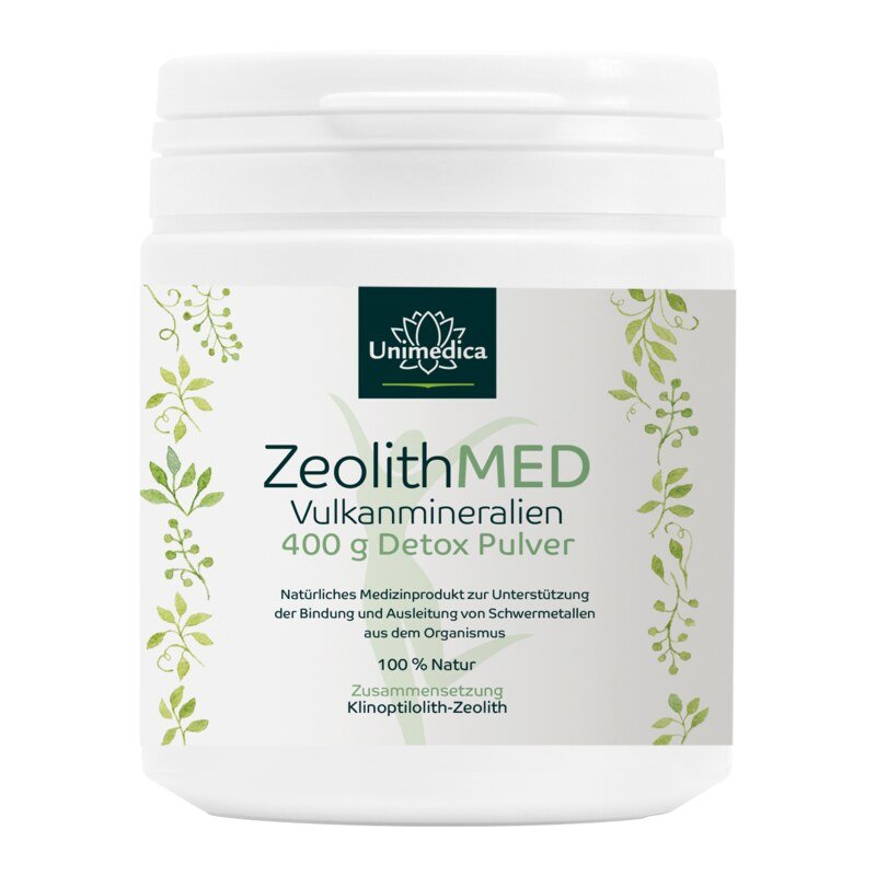Zeolite Med Detox Powder - 400 g - from Unimedica
